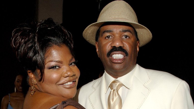 Mo'Nique and Steve Harvey at the 6th Annual BET Awards
