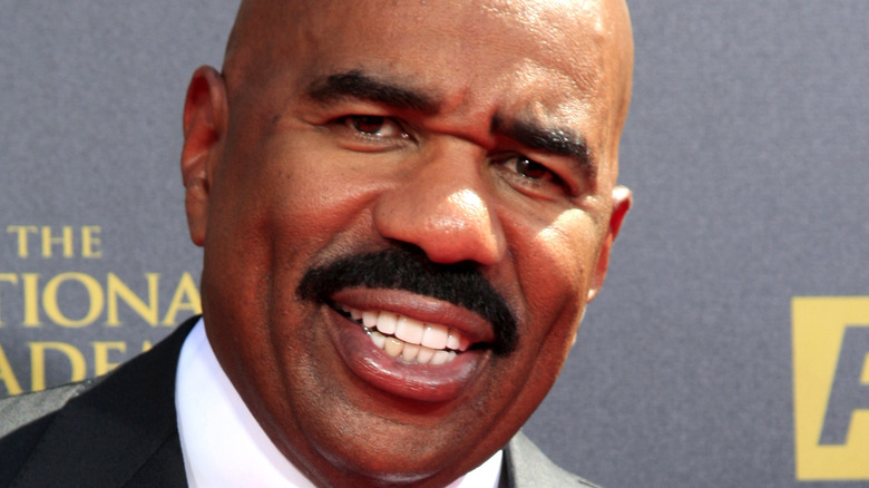 Steve Harvey smiling