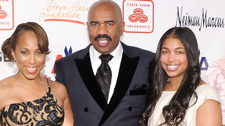 Steve Harvey Took Overprotective To A New Level With Daughter Lori's  Ex-Fiancé