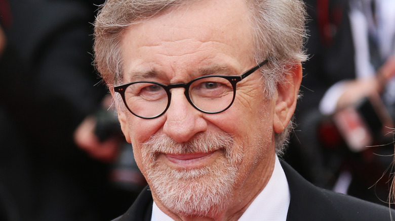 Steven Spielberg smiling