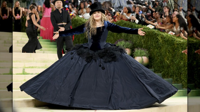 Stevie Nicks posing