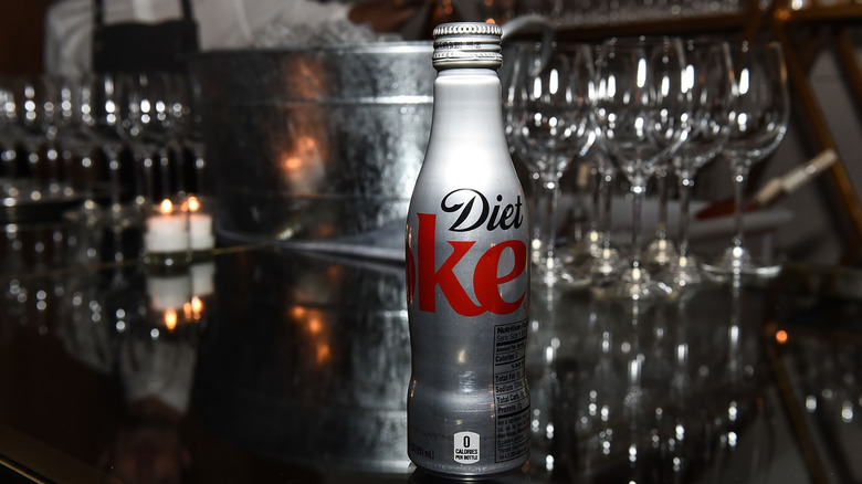 Bottle of Diet Coke