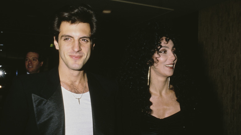 Cher with 'bagel boy' Rob Camilletti