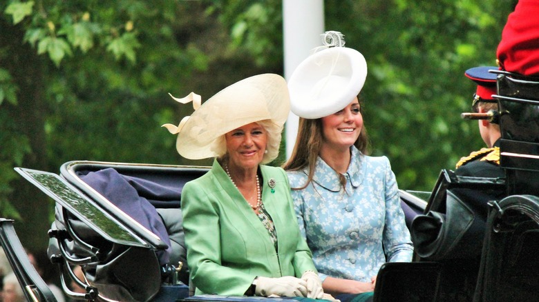 Camilla with Kate Middleton 