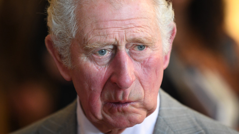 Prince Charles frowning 