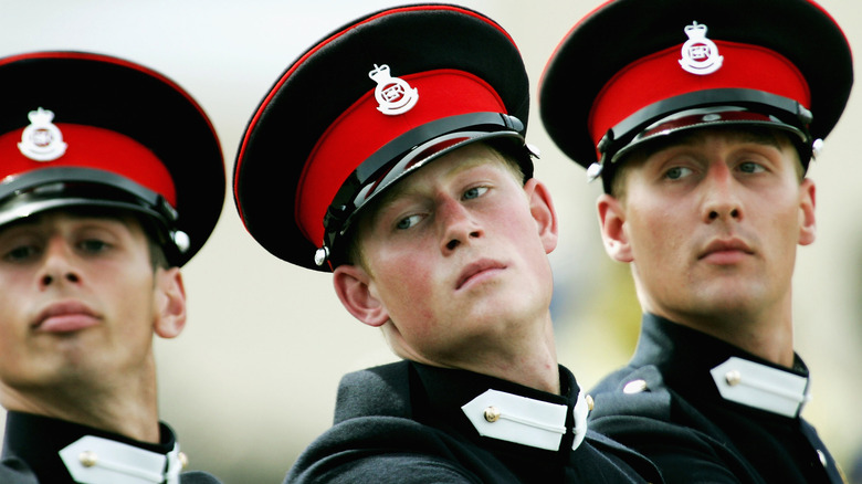 Prince Harry in military uniform