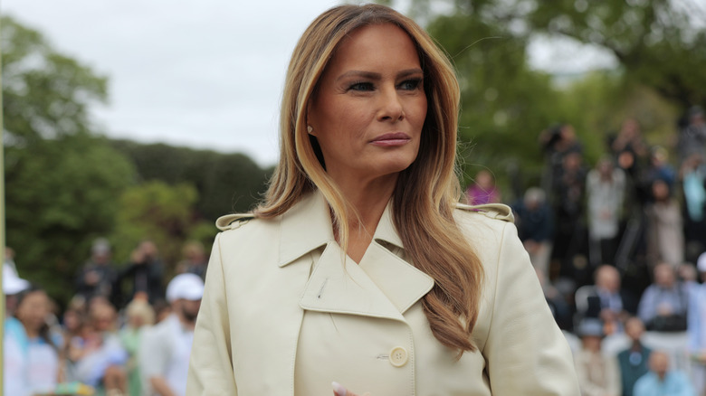 Melania Trump at The White House Easter Egg Roll