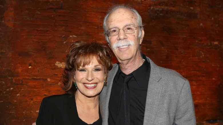 Joy Behar and Steve Janowitz at opening night of "Me, My Mouth & I" in New York City, NY (2014)