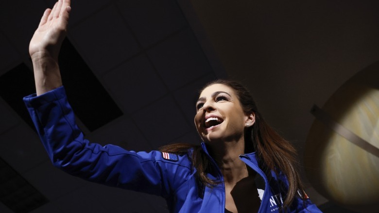 Casey DeSantis greets supporters at a caucus event in West Des Moines, IA (2024)