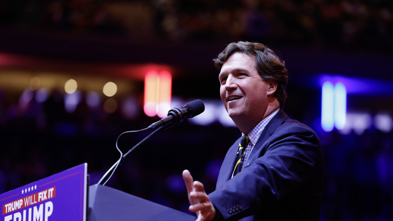 Tucker Carlson speaks