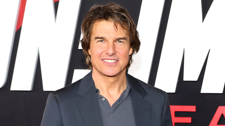 Tom Cruise smiling