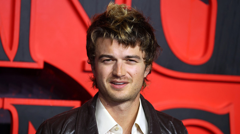 Joe Keery attends the final Stranger Things premiere