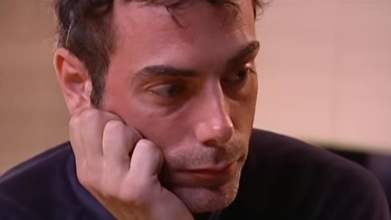 A close-up of Keith Michael shortly before being disqualified from "Project Runway" season three