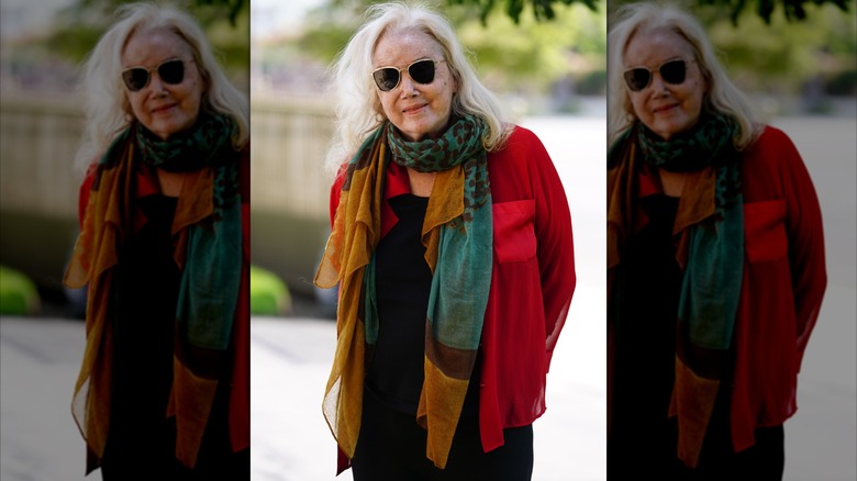 Sally Kirkland in L.A. in 2022