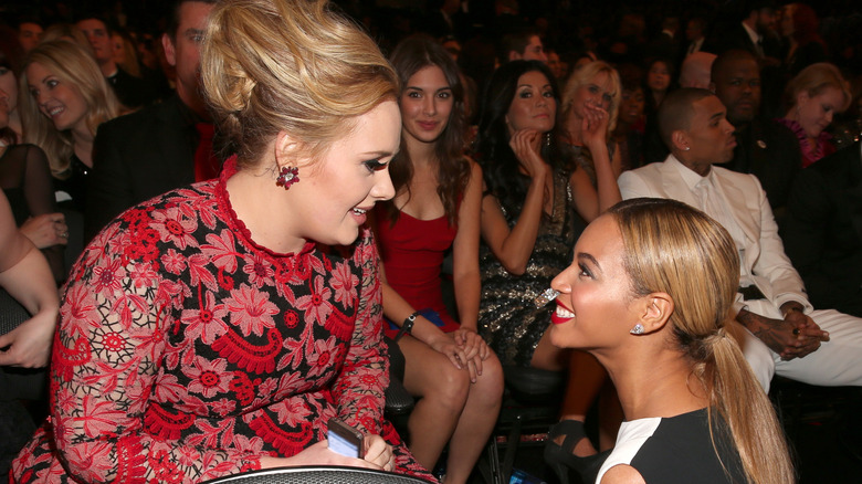 Adele and Beyonce
