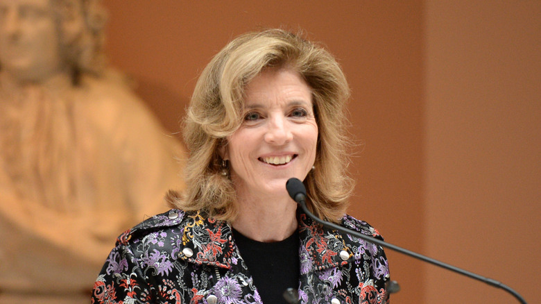 Caroline Kennedy gives a speech