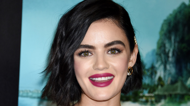 Lucy Hale at a premiere