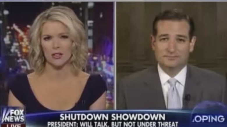 Megyn Kelly and Ted Cruz
