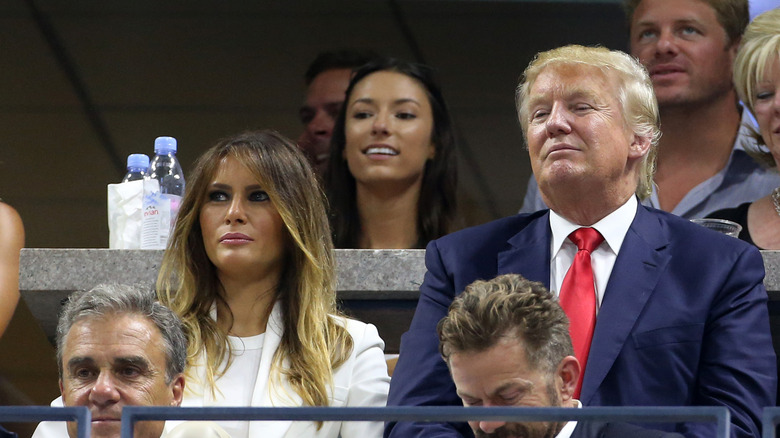 Melania Trump and Donald Trump