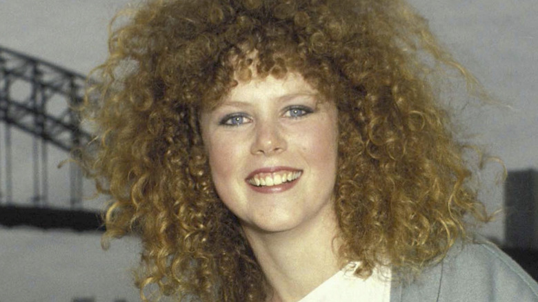 Nicole Kidman with curly hair