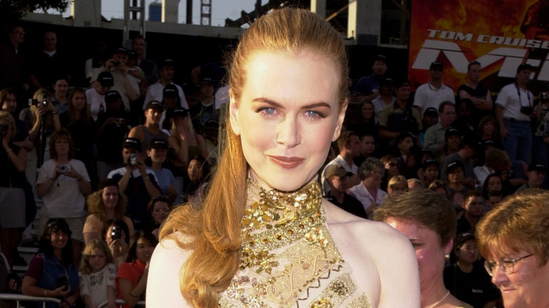 Nicole Kidman with a ponytail