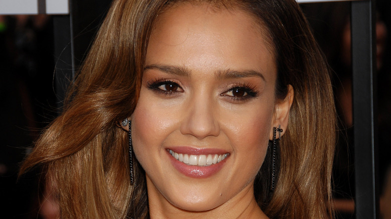 Jessica Alba smiling