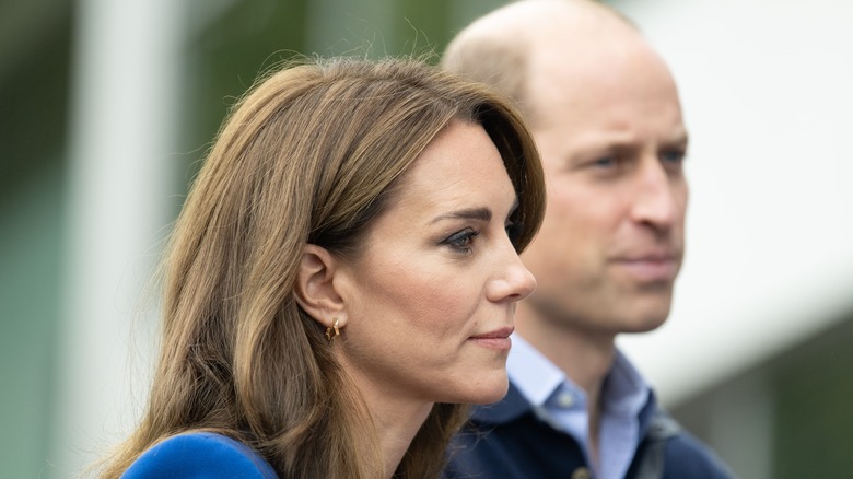 Kate Middleton and Prince William standing together