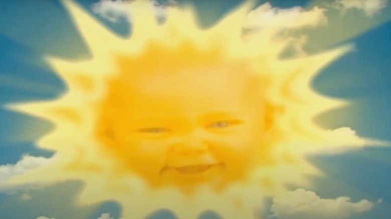 Teletubbies Sun Baby smiling