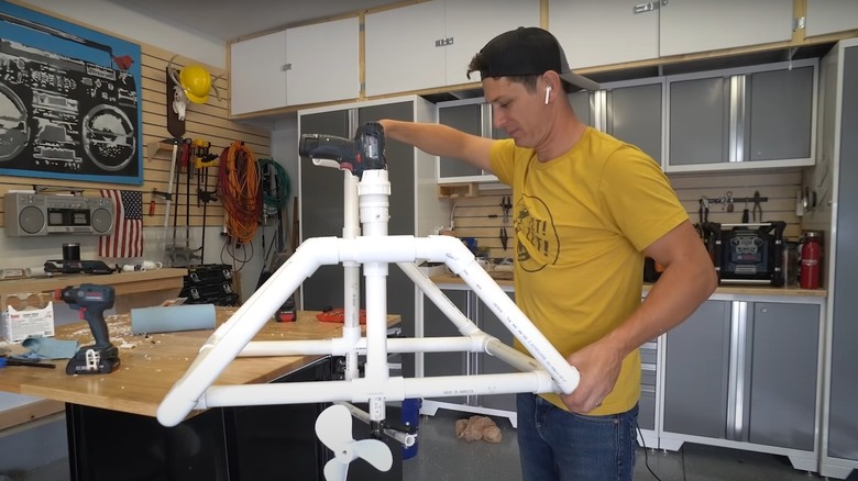 Taylor Calmus building something