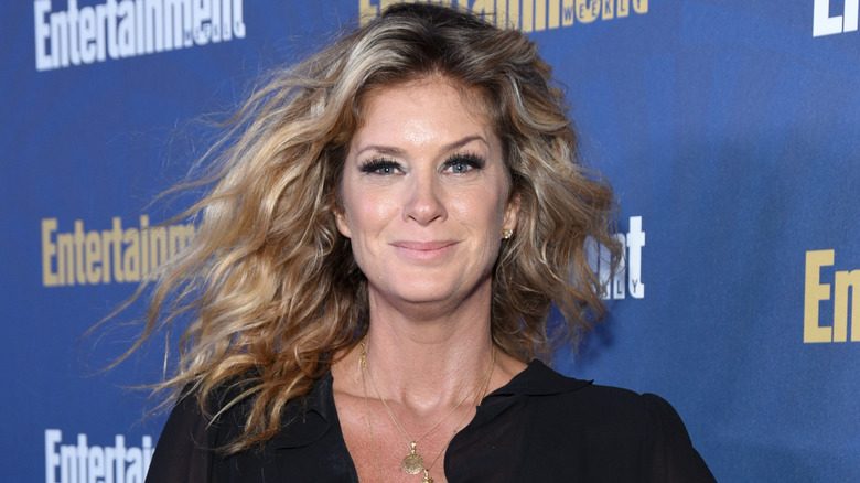 Rachel Hunter smiling