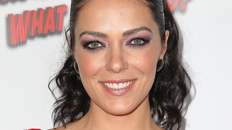 Adrianne Curry smiling