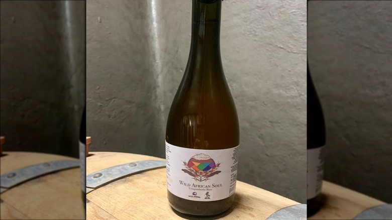 Wild African Soul beer bottle