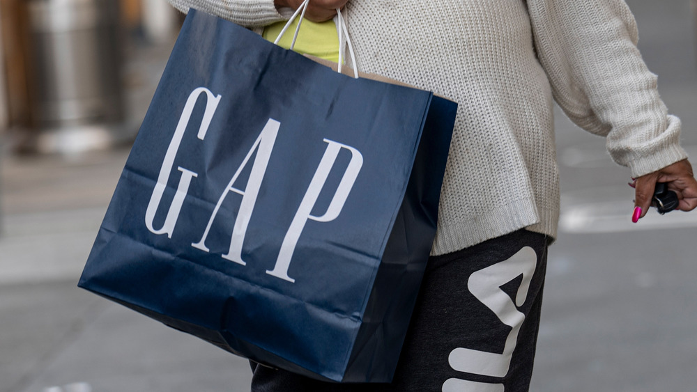 Gap shopping bag