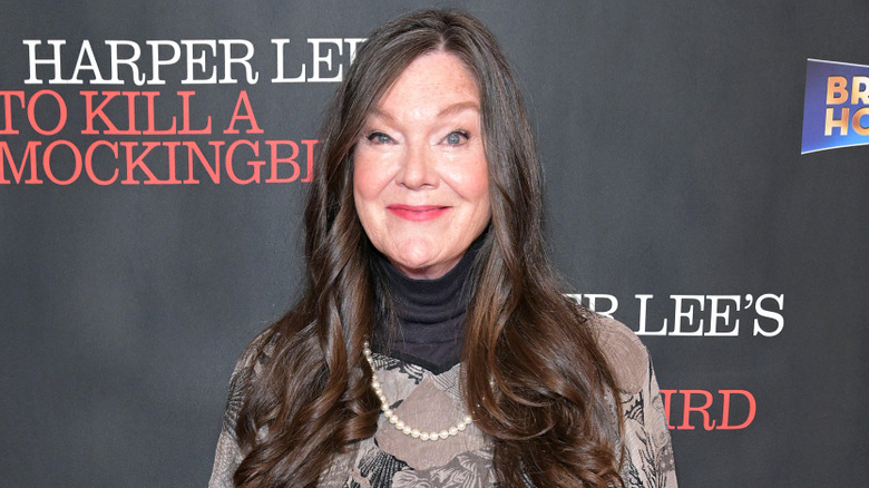 Mary Badham smiling as an adult