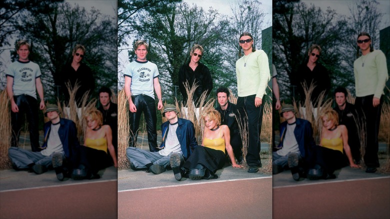 New Radicals band posing for a promo pic