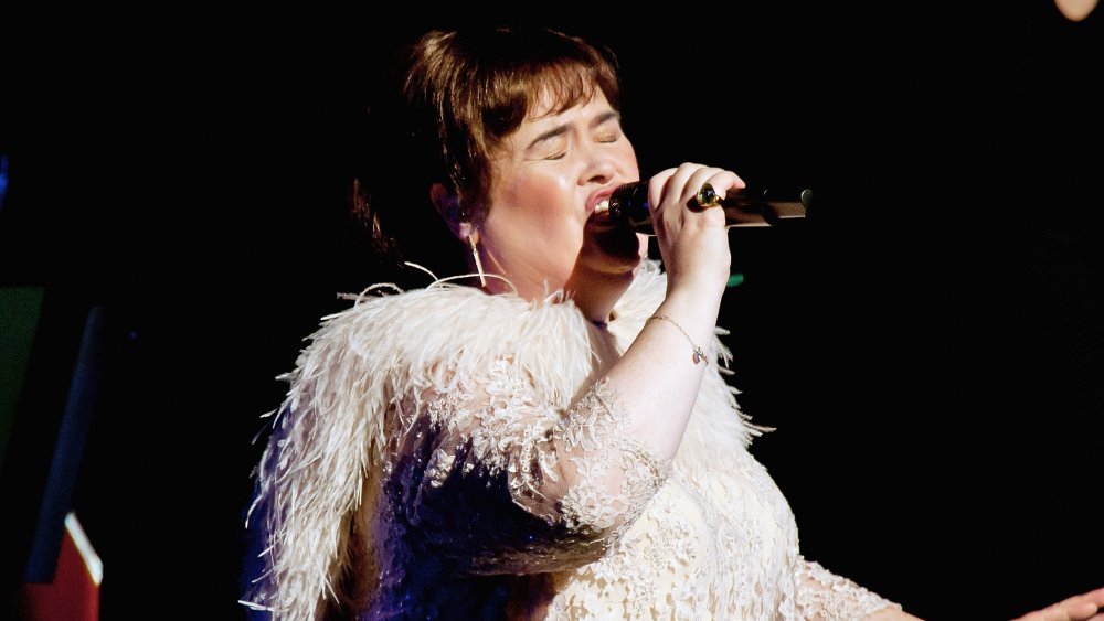 Susan Boyle singing