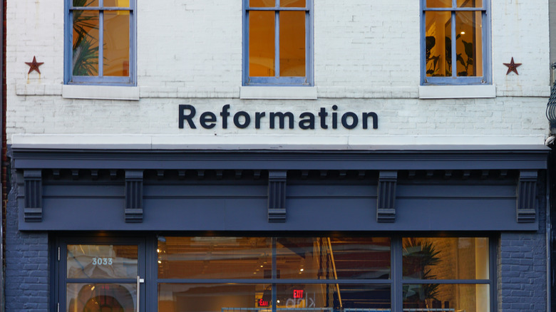 Reformation storefront