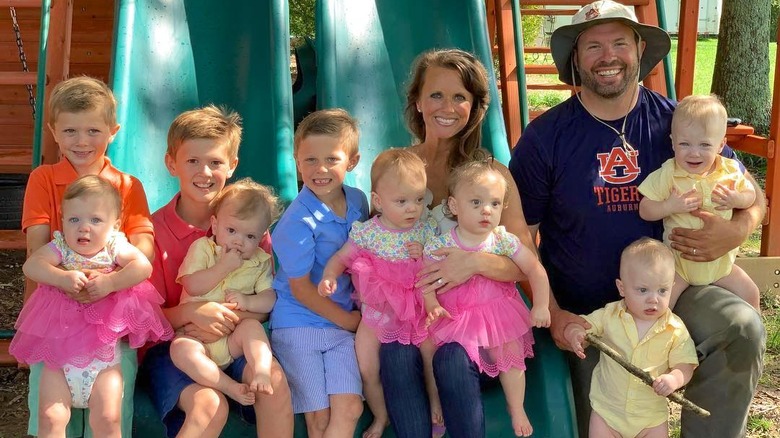 Sweet Home Sextuplets' Waldrop family