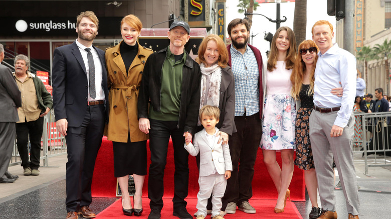 Ron Howard and family seen at Ron Howard honored with star on the Hollywood Walk of Fame on Thursday, December 10, 2015, in Hollywood, CA.