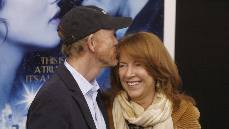 Ron Howard and wife Cheryl Howard attend the "Winter's Tale" world premiere at Ziegfeld Theater on February 11, 2014 in New York City.