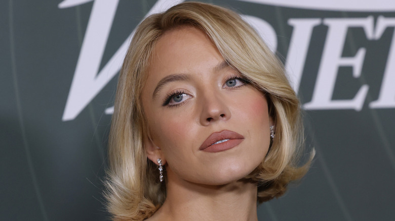 Sydney Sweeney posing