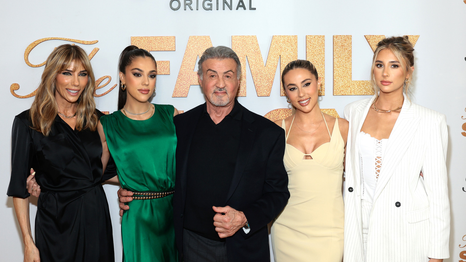 Sylvester Stallone Takes His Grown-Up Daughters to Creed