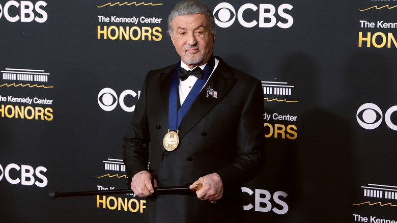 Sylvester Stallone attends the 2025 Kennedy Center Honors