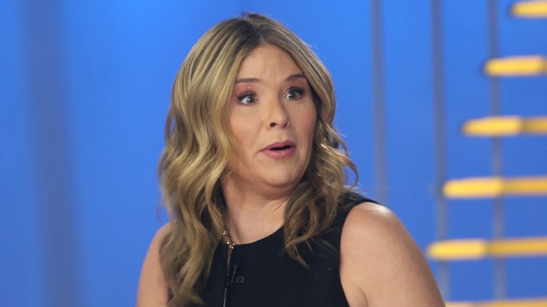 Jenna Bush Hager on set at NBC's 