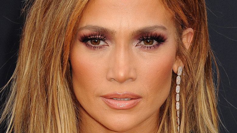 Jennifer Lopez on red carpet