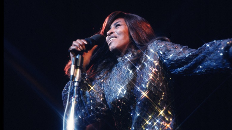 Tina Turner sparkly dress