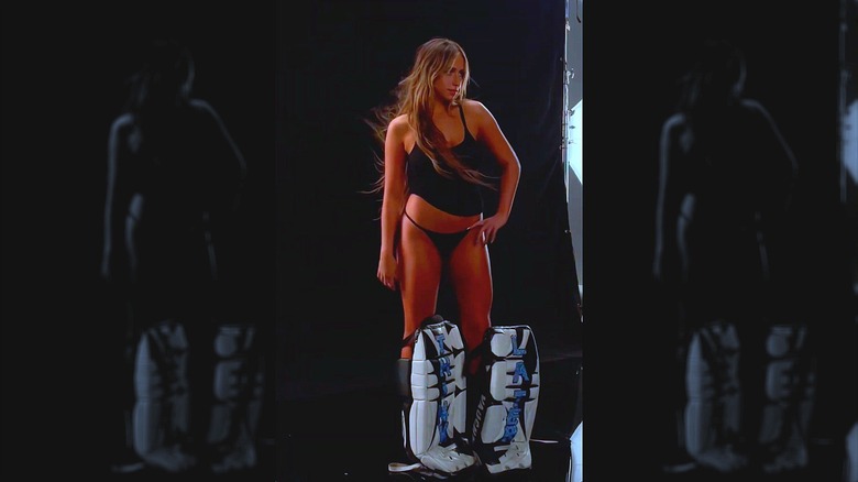 Behind the scenes of Tate McRae's "Think Later" album cover shoot