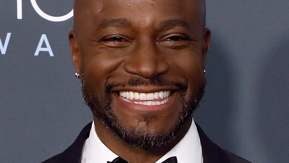 Taye Diggs posing red carpet 