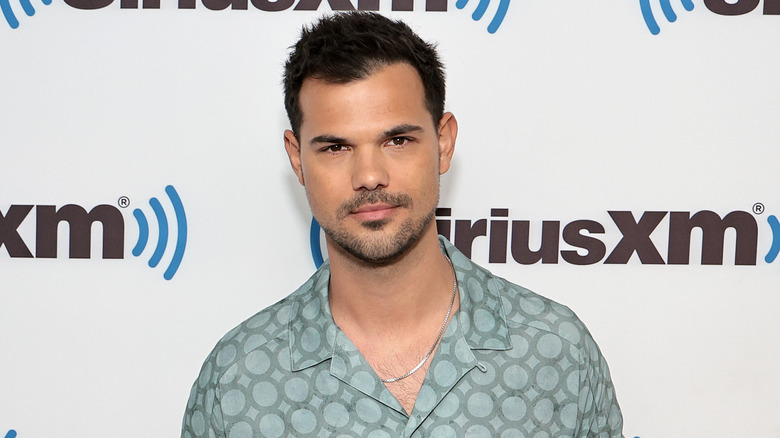 Taylor Lautner at the SiriusXM studio 