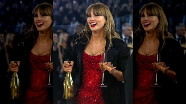 Taylor Swift at the 2024 Grammy Awards